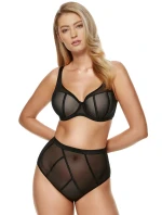 Dámska podprsenka Lara-B4 Black - Gorteks Dámska podprsenka Lara-B4 Black - Gorteks