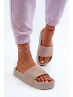 Papuče model 195433 Krok vo veľkom štýle