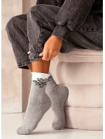 Milena Unique Snowflake Ponožky 0071-007 Half Terry 35-41