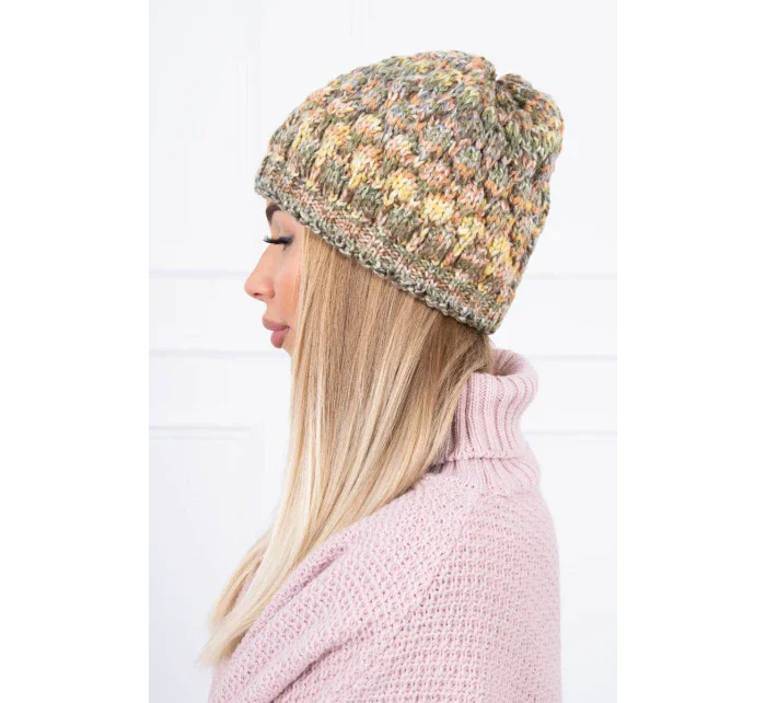 Kšiltovka model 18745416 khaki + žlutá - K-Fashion