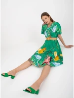 Šaty DHJ SK model 17445564 zelených - FPrice Šaty DHJ SK model 17445564 zelených - FPrice