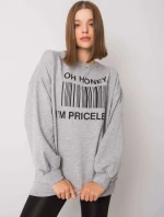 Mikina EM BL 536/1.13 sivá