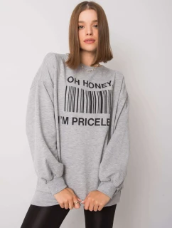 Mikina EM BL 536/1.13 sivá