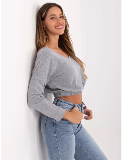 Blúzka RV BZ 6721.65 sivá