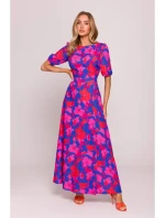 model 21136092 Maxi šaty s otevřenými zády model 2 - Moe model 21136092 Maxi šaty s otevřenými zády model 2 - Moe