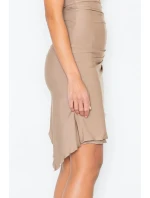 Šaty Beatrice model 18488205 Mocca - Figl Šaty Beatrice model 18488205 Mocca - Figl