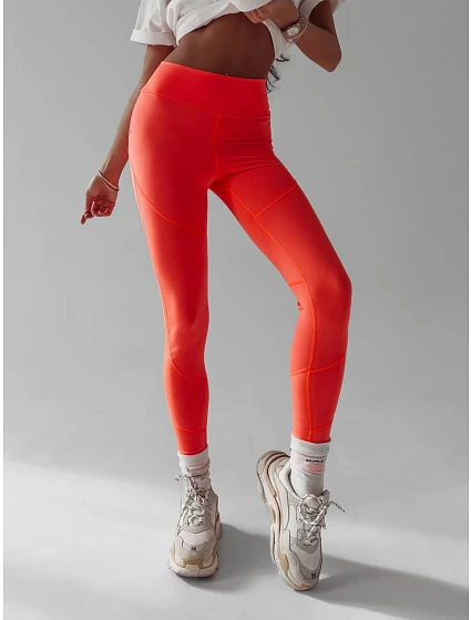 Dámské legíny neonově oranžová Ola model 18536737 - Ola Voga