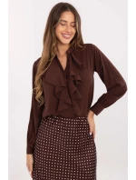 Košeľa s dlhým rukávom model 220331 Taliansko Moda Košeľa s dlhým rukávom model 220331 Taliansko Moda