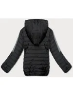 prošívaná dámská bunda s kapucí model 18420071 - J.STYLE