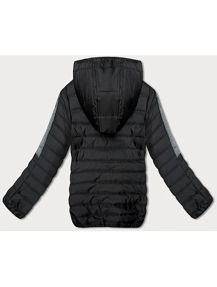 prošívaná dámská bunda s kapucí model 18420071 - J.STYLE prošívaná dámská bunda s kapucí model 18420071 - J.STYLE