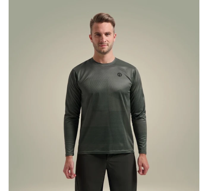 Rogelli MTB ADVNTR dres s dlouhým rukávem zelený 2XL