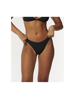 Plavky RIP CURL Premium Surf Hi Leg Skimpy, černé