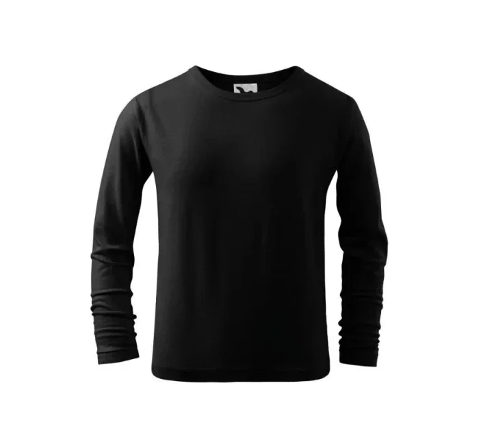 Tričko Malfini Fit-T LS Jr MLI-12101 černá Tričko Malfini Fit-T LS Jr MLI-12101 černá