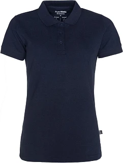 Dámské piqué polo z těžké bavlny 74.0 navy model 22413065 - Pure Waste