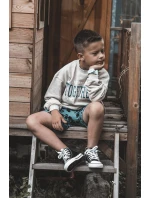 Dětské kožené vysoké tenisky Černe a model 21621499 - Boto Dětské kožené vysoké tenisky Černe a model 21621499 - Boto