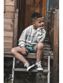 Dětské kožené vysoké tenisky Černe a model 21621499 - Boto