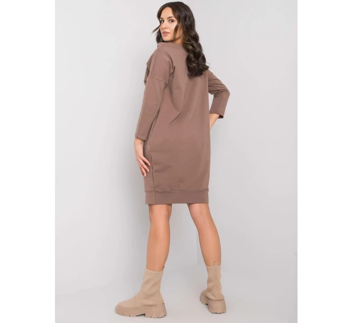 Šaty RV SK  hnědá model 16328170 - FPrice