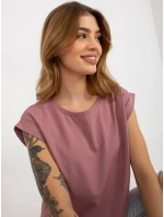 Tričko RV TS 4833.52 tmavo ružová