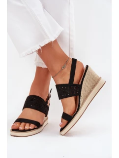 Model topánok na klinoch 215639 Krok v štýle