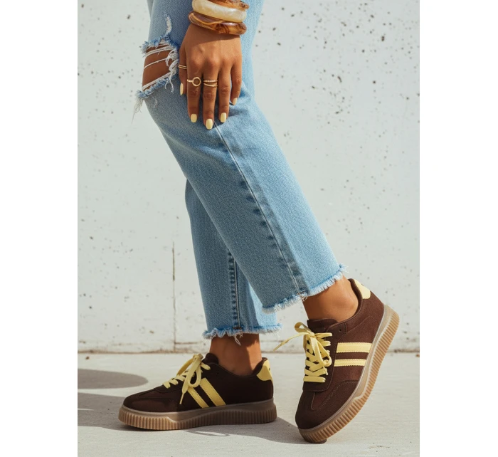 Dámská kávová obuv Dstreet model 21996280 - FashionStreet