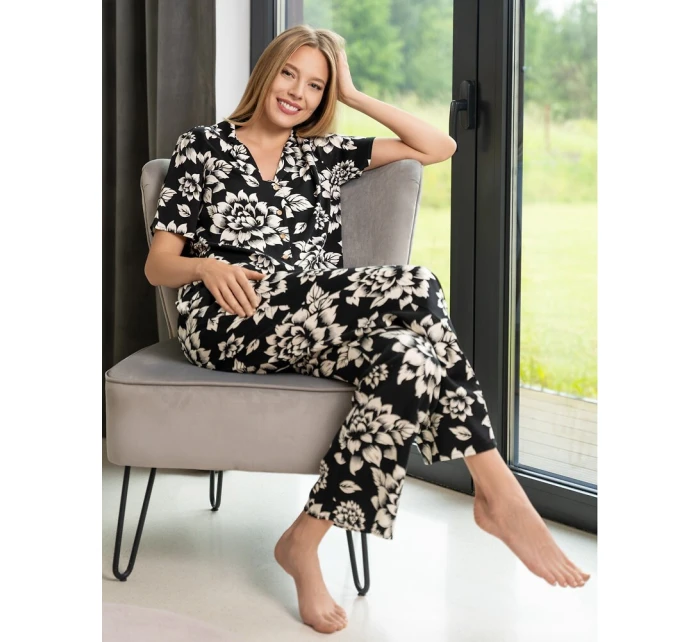 Pyžamo Moraj PDD5500-006 w/r S-3XL pruhované