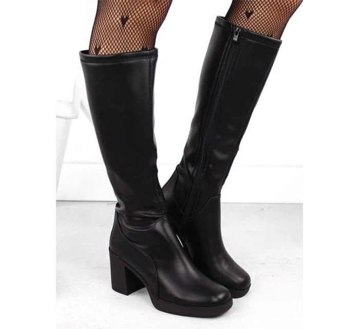 Dámské černé zateplené boty Sergio model 21904578 - LEONE