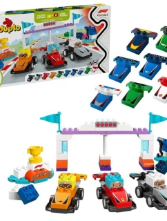 LEGO DUPLO TOWN 10445 Autá a jazdci F1