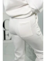 Bavlnená súprava s vyšívaným nápisom Paradise ecru