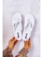 Dámské žabky na klínku Big Star model 21579660 Bílá - Big Star Shoes Dámské žabky na klínku Big Star model 21579660 Bílá - Big Star Shoes