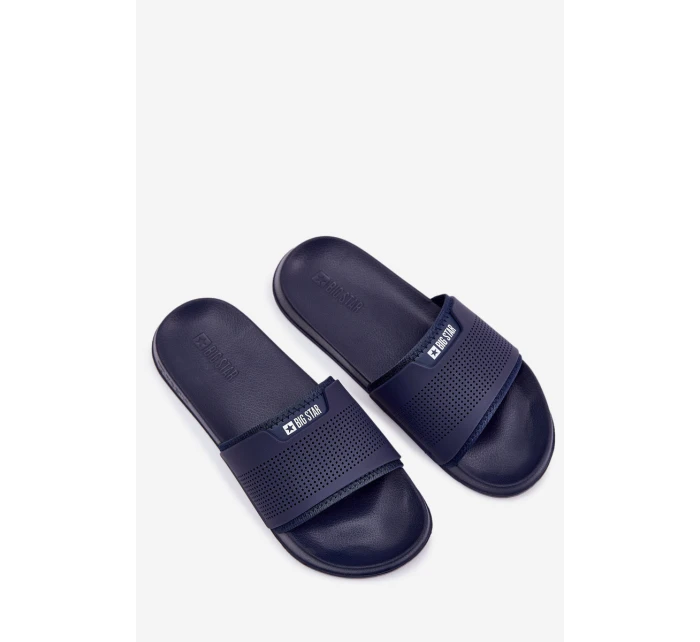 Lehké Pánské Sandály Big Star model 21693884 Tmavě Modré - Big Star Shoes