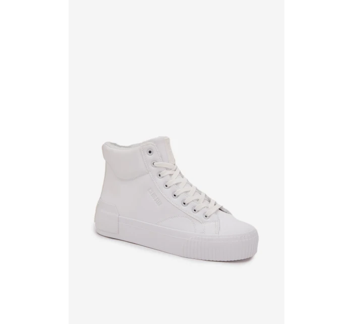 Zateplené dámské tenisky na platformě Big Star model 21705849 Bílé - Big Star Shoes Zateplené dámské tenisky na platformě Big Star model 21705849 Bílé - Big Star Shoes