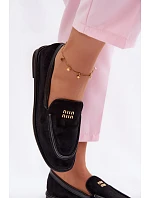 Dámské ploché model 22100026 Černé - VINCEZA Dámské ploché model 22100026 Černé - VINCEZA