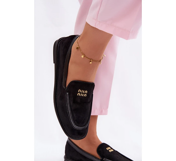 Dámské ploché model 22100026 Černé - VINCEZA Dámské ploché model 22100026 Černé - VINCEZA