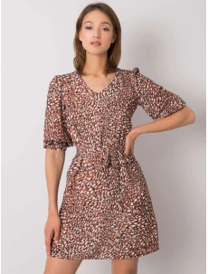 Šaty LK SK 508079.47P hnedá