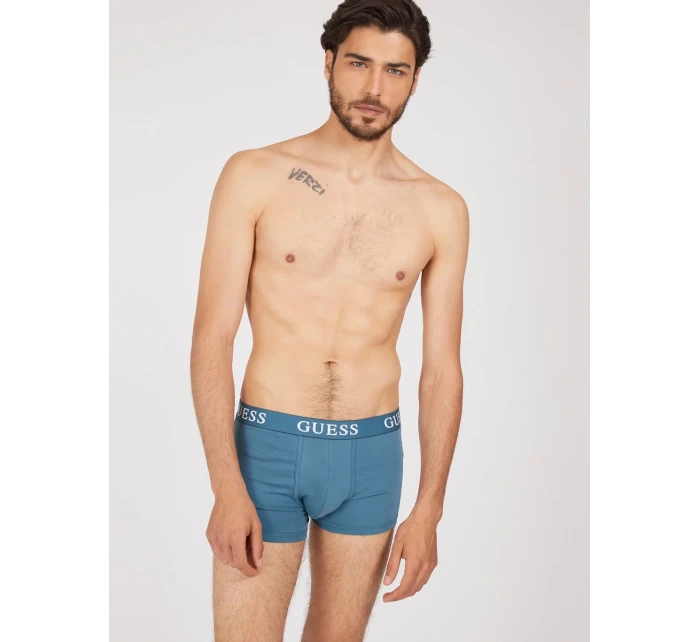 Pánske trenírky U1BG05K6YW1 P50F oranžová/modrá/ farebná - GUESS Pánske trenírky U1BG05K6YW1 P50F oranžová/modrá/ farebná - GUESS