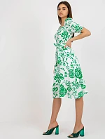 Dámske šaty LK SK 508944.45P bielo-zelené - Fprice