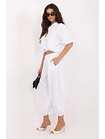 Šnúrové nohavice model 226234 Taliansko Moda