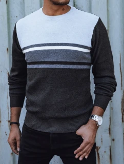 Pánsky sivý sveter FashionStreet WX2204