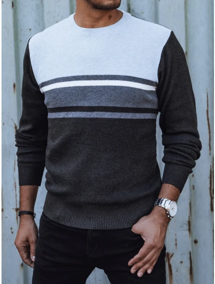 Pánsky sivý sveter FashionStreet WX2204