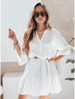 Letní mušelínové šaty white Dstreet model 21989657 - FashionStreet