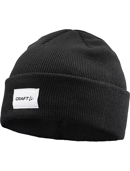 Craft Corporate Urban Beanie Pletená čiapka 81.6368 čierna/biela