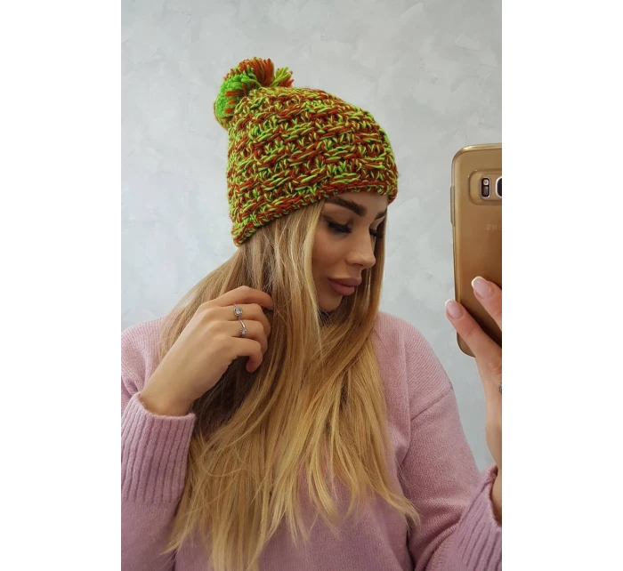 Fiona fleecová čepice zelená model 18751237 - K-Fashion