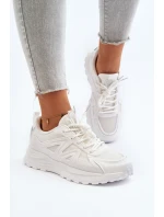 Sneakersy damskie Big Star NN274A084 Białe Sneakersy damskie Big Star NN274A084 Białe