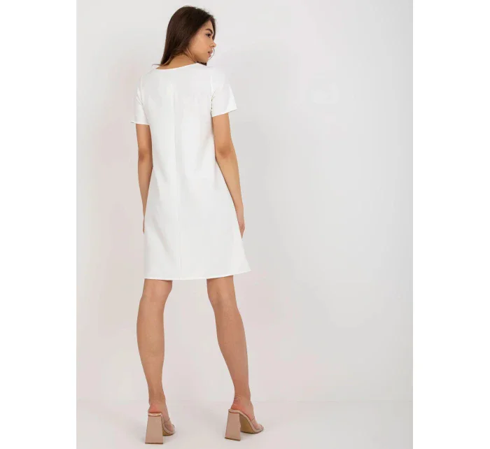 Dámske šaty LK SK 506790 šaty.45 ecru - Lakerta