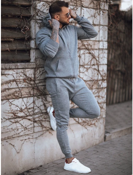 Pánské tmavě šedé tepláky Dstreet model 21969501 - FashionStreet