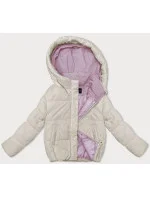 Světle béžová dámská sportovní bunda model 21246363 - Miss TiTi