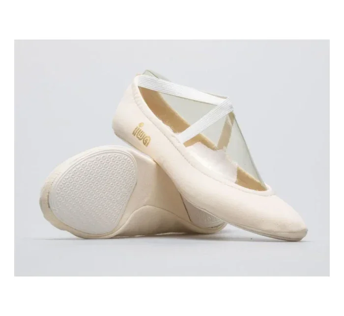 IWA 302 krémová gymnastická baletná obuv