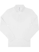 B&C My Polo 210 LSL Piqué – polo s dlhým rukávom z hustej bavlny 01.U427 biela B&C My Polo 210 LSL Piqué – polo s dlhým rukávom z hustej bavlny 01.U427 biela