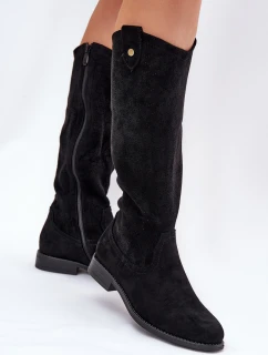 Na Plochém Podpatku S Vzorem Černé model 21685054 - S.Barski