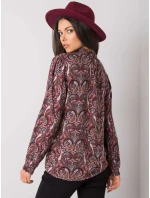 Bluzka model 21786297 ciemny brązowy - FPrice